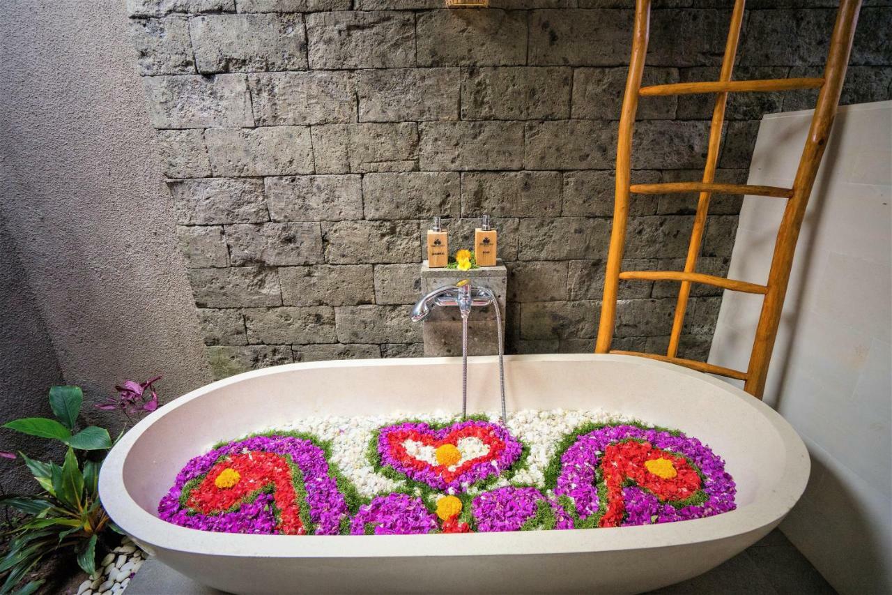 Three Gold Luxury Private Villas Ubud Eksteriør bilde