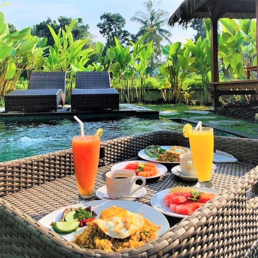 Three Gold Luxury Private Villas Ubud Eksteriør bilde